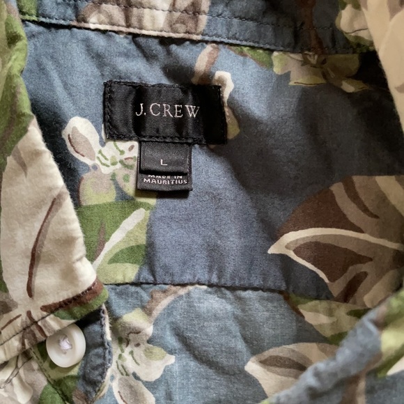 Vintage J Crew Safari Shirt Large - Picture 2 of 4